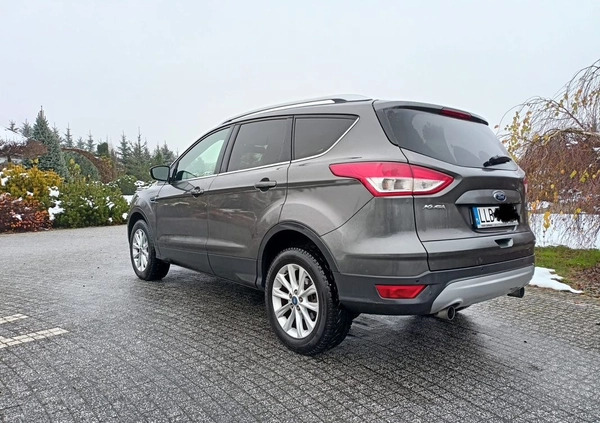 Ford Kuga cena 62900 przebieg: 140000, rok produkcji 2015 z Czerwionka-Leszczyny małe 106